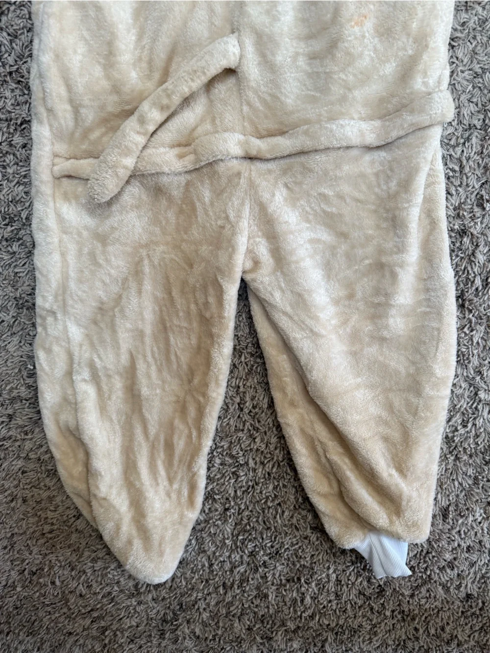 Pug/dog kids Halloween costume full zip suit (7-9 yr)